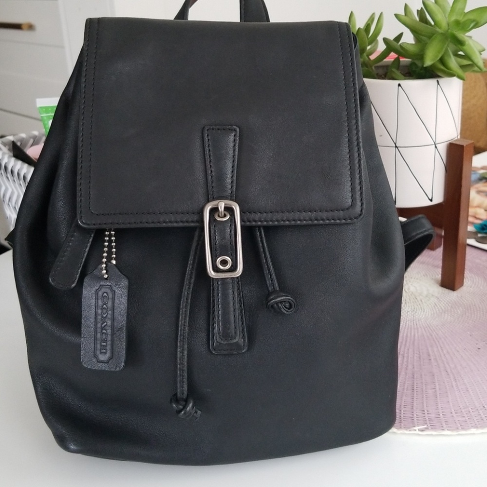 Vintage Coach Legacy Leather Backpack